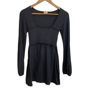 Boob Design Ruched Long Sleeve Nursing Tunic